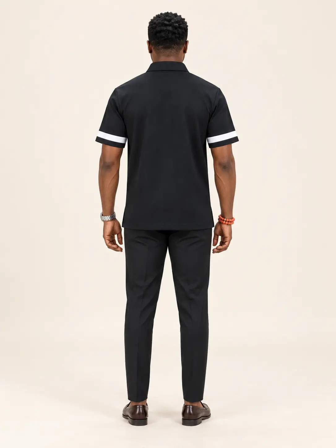 AI visualisation of the back view of The Urban Man